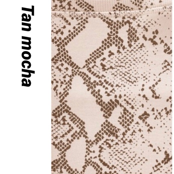 Snakeskin leggings - Picture 4 of 5